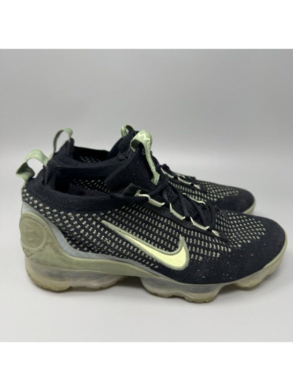 Nike Air Vapormax 2021 FK GS Wolf Grey/Pink Glaze Size 7y Women 8.5 DB1550-010